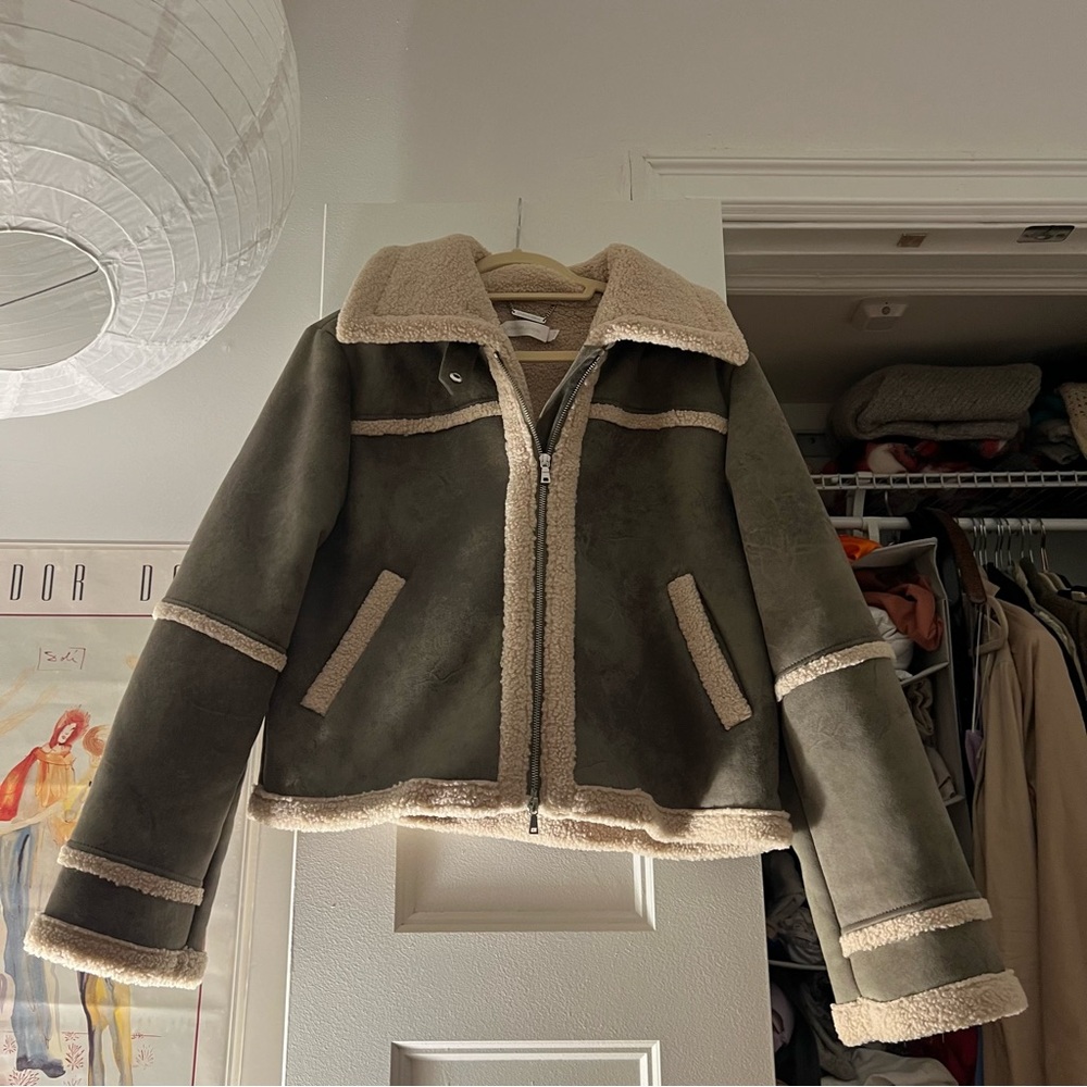 JONATHAN SIMKHAI Akira Sherpa Jacket